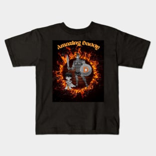 Amazing Daddy Gladiator Kids T-Shirt